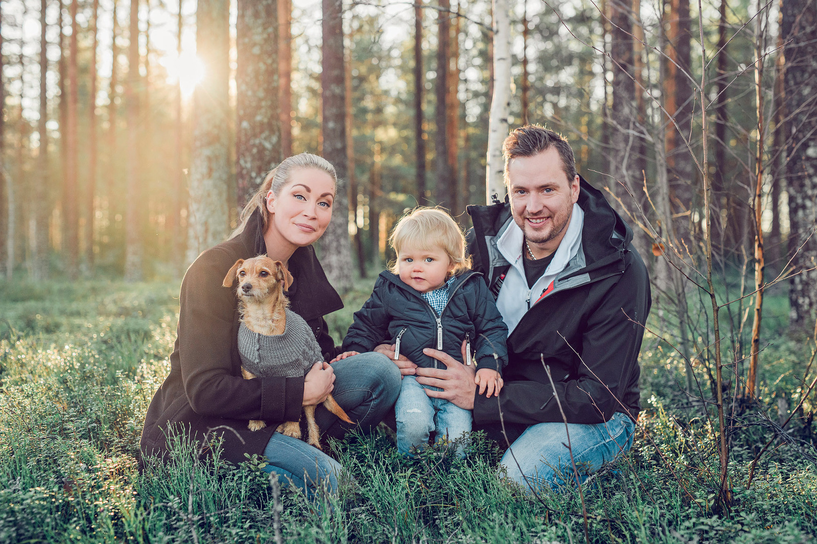 Fotograf Umeå barnfoto familjefotografering