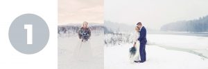 vinterbröllop bröllopsfotograf vinter