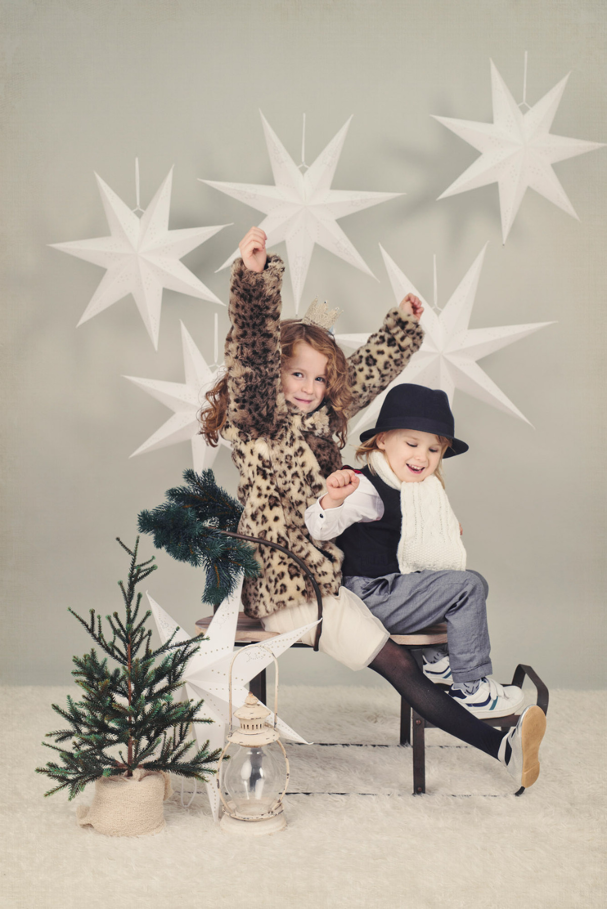 Julfoto julfotografering Sandra Viklund julkort
